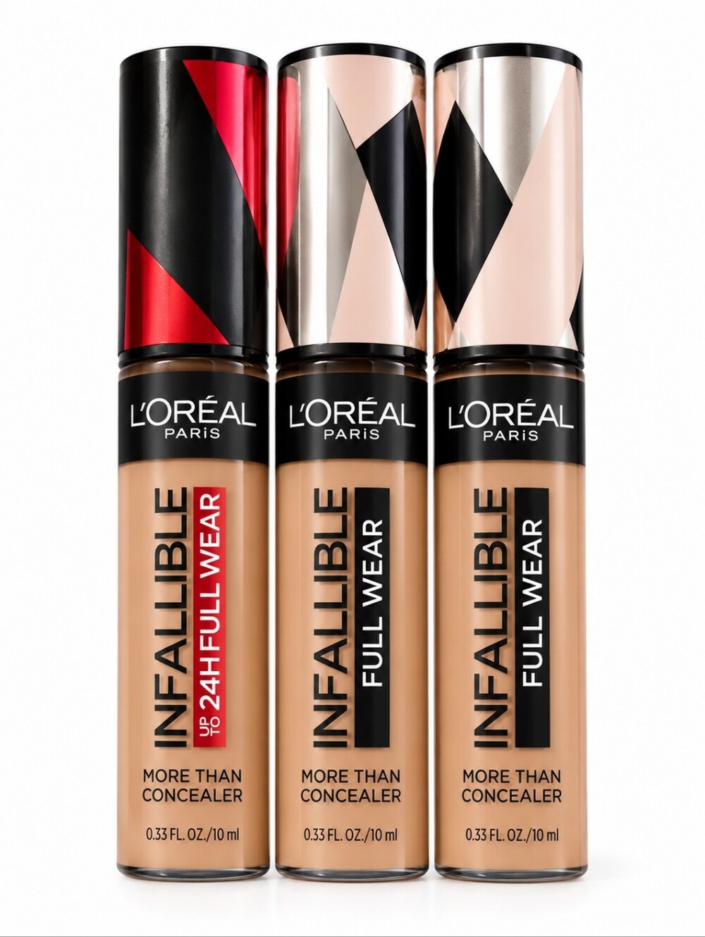3 x L'Oreal Infallible Full Wear More Than Concealer, 375 Latte
